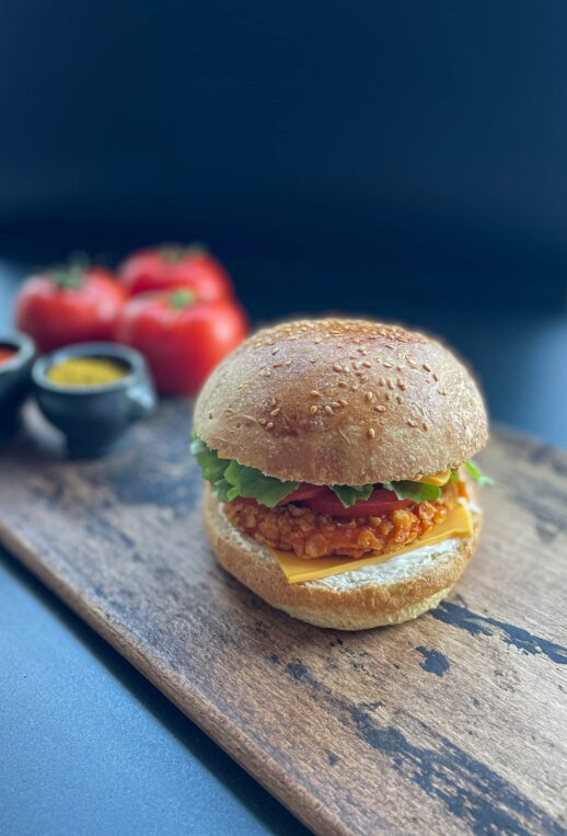burger philadelphia poulet Krispy