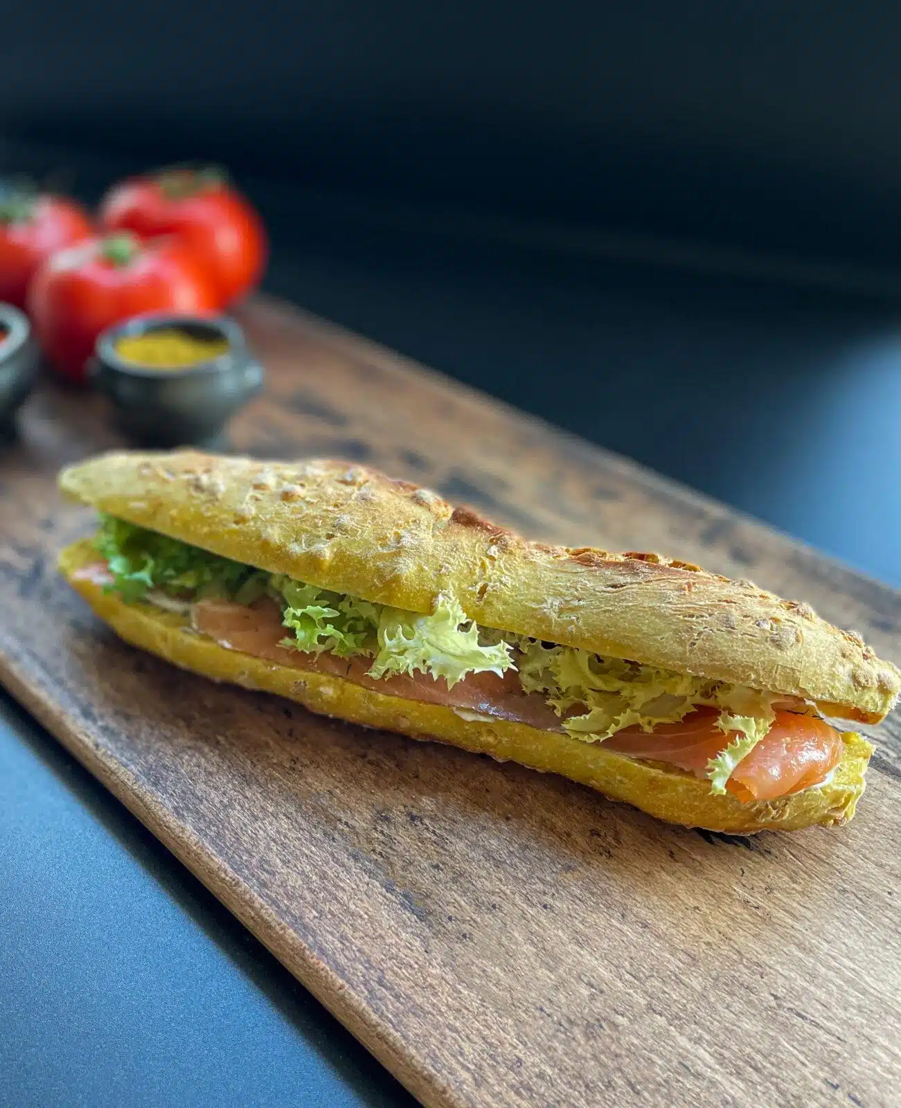 Sandwich saumon