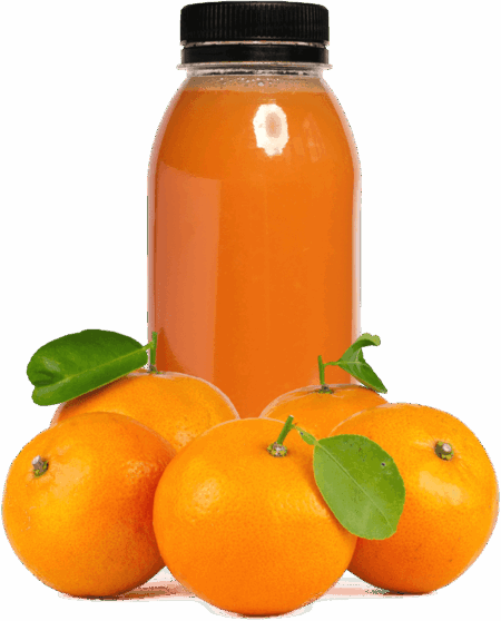 Orange-Bouteille