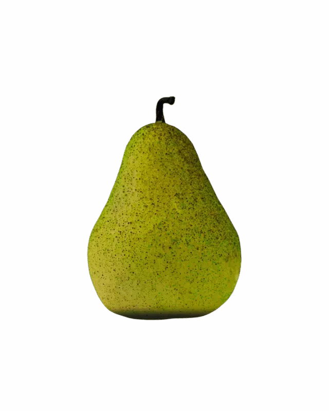 Poire transparent